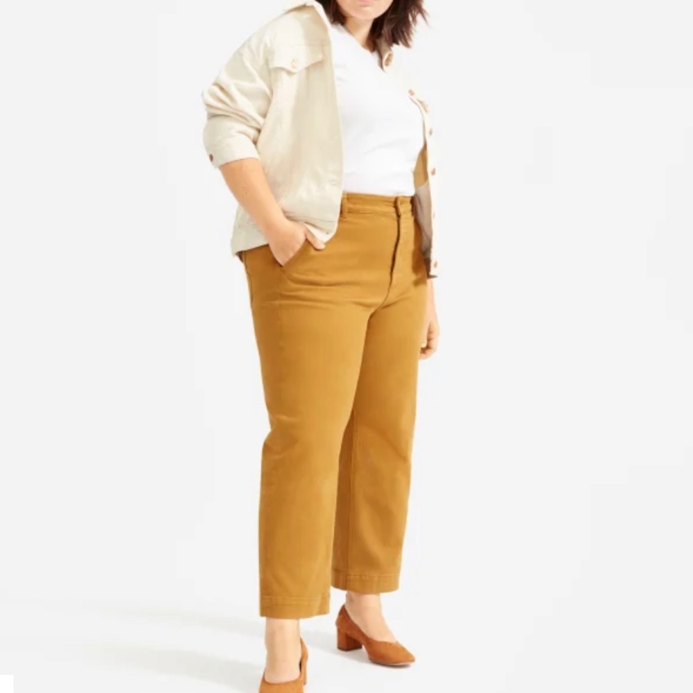 Everlane Staight Leg Crop Pant